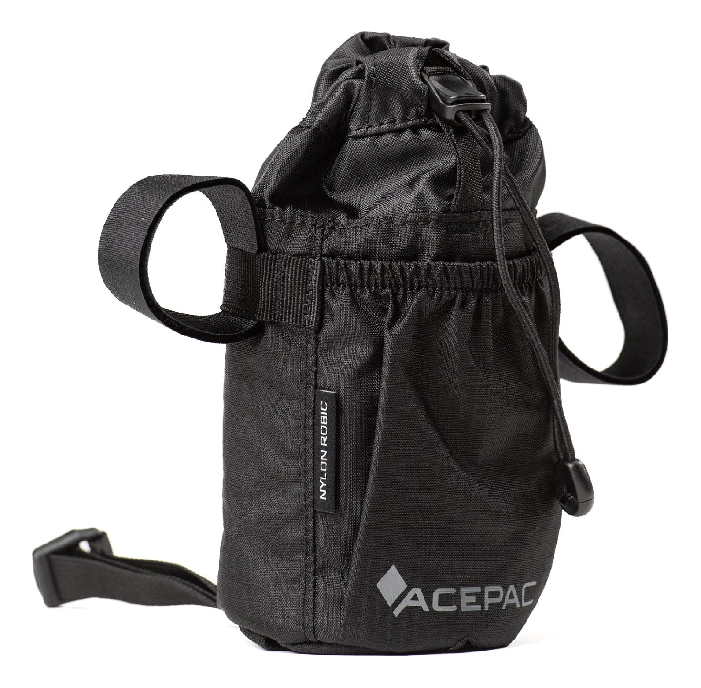 Acepac Bike Bottle Bag lenksukott must